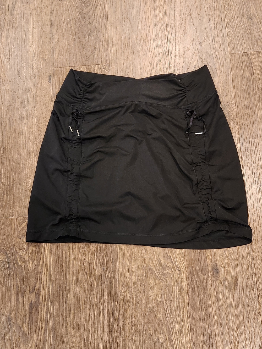 Antigua Desert Dry Xtra-Lite Black Athletic Performance Skort - Size Medium